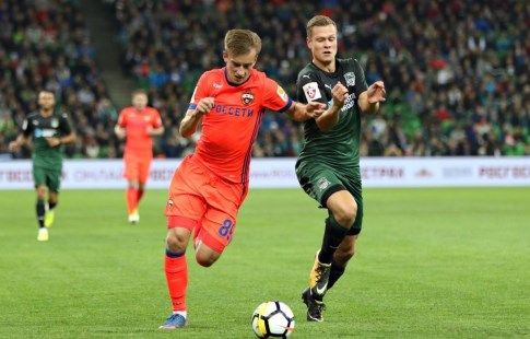 ЦСКА обыграл «Краснодар» и занял второе место в турнирной таблице