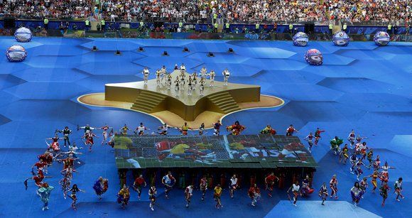 На стадионе «Лужники» прошла церемония закрытия ЧМ-2018