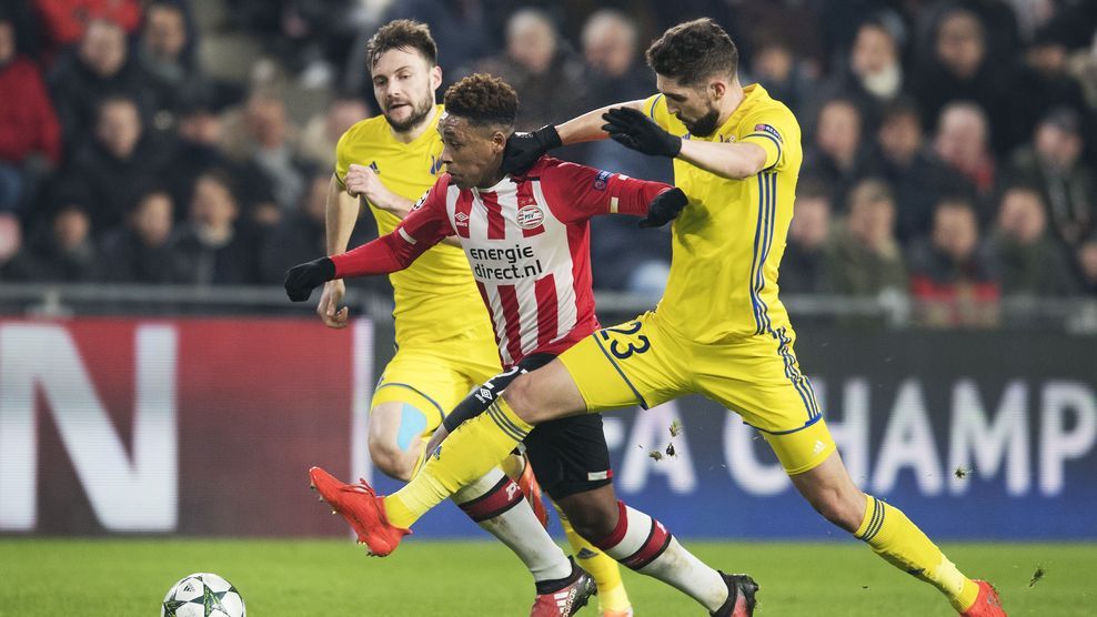 «Ростов» разделил очки с ПСВ и вышел в плей-офф Лиги Европы