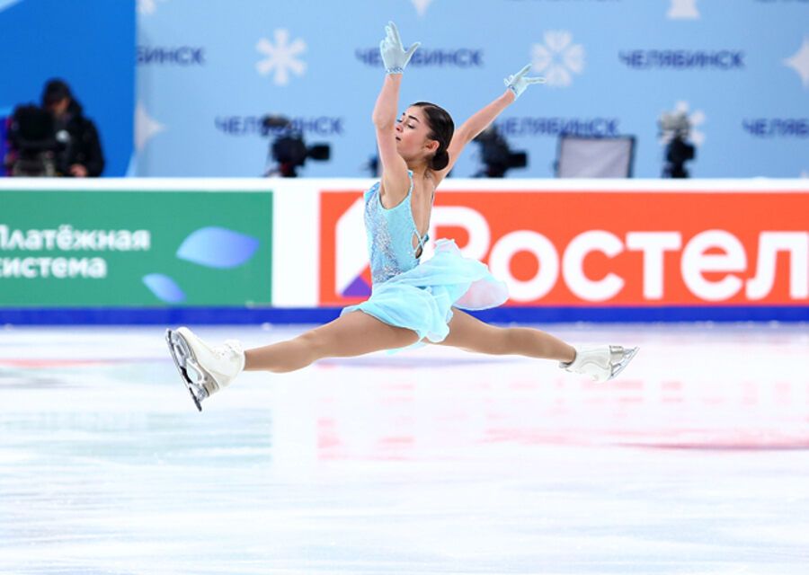 Петросян выиграла короткую программу на Спартакиаде сильнейших 2024