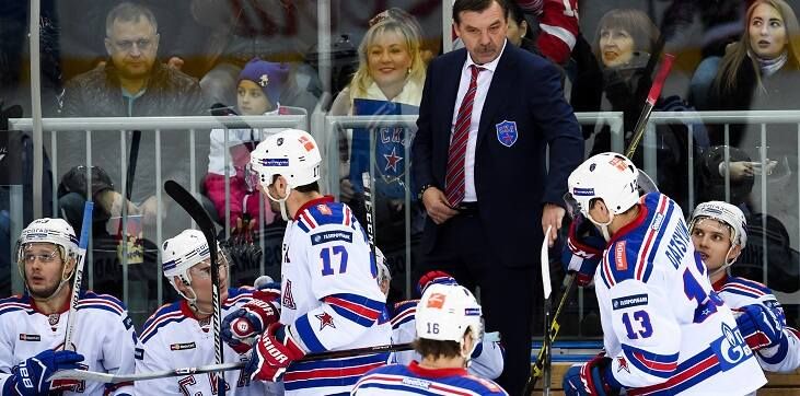 Главный тренер СКА Олег Знарок: Гимаев много кричал? Это хорошо. Значит, где-то я спокоен