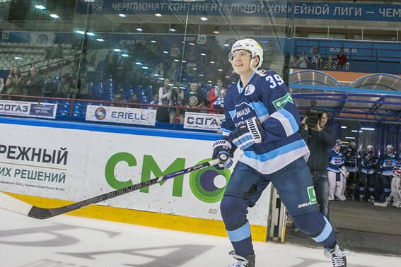 Нападающий «Сибири» Степан Санников: Я видел, что Женя Артюхин не находился в площади ворот Нападающий «Сибири» Степан Санников: Я видел, что Женя Артюхин не находился в площади ворот