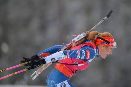 Коукалова выиграла гонку преследования, сборная России ─ 25-й раз кряду без медалей