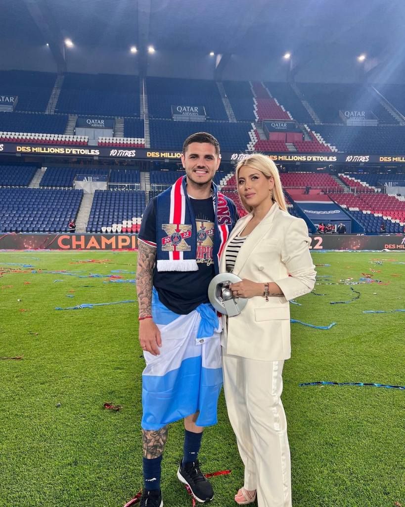 Мауро Икарди и Ванда Нара