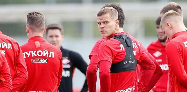 «Спартак» остался без Кокорина, как минимум, на месяц
