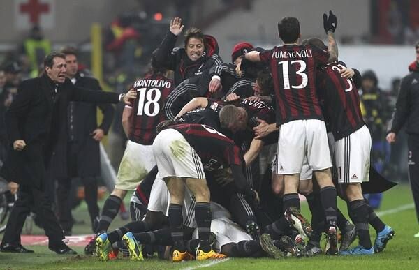 Миланское дерби осталось за «посредственной командой»