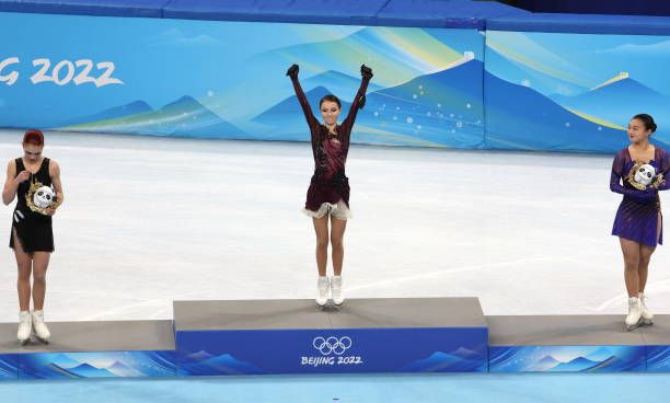 Олимпийская чемпионка Щербакова вернулась к занятиям у Тутберидзе