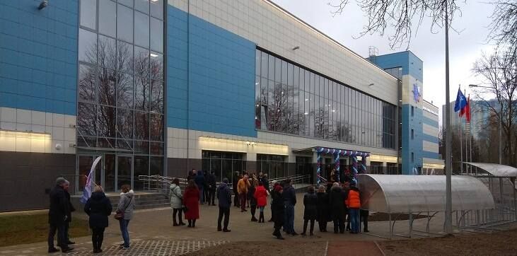 «Государство и бизнес исполняют свои обязанности перед обществом». В Петербурге открыли новый дворец спорта