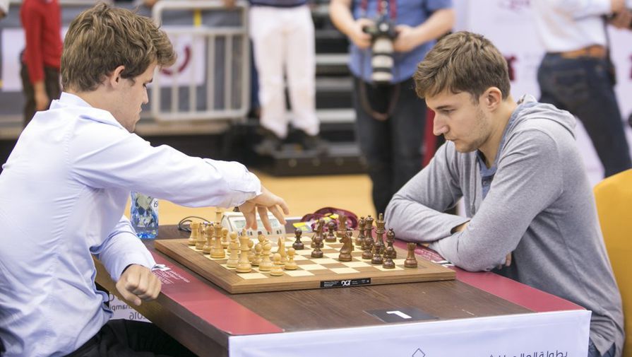 Сергей Карякин отомстил Магнусу Карлсену за шахматную корону, выиграв чемпионат мира по блицу