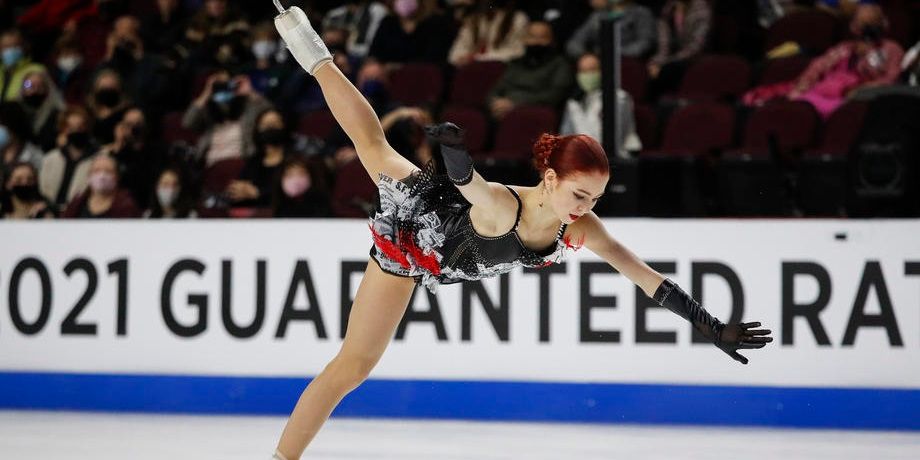 Трусова отреагировала на сорванный тройной аксель на чемпионате России-2022
