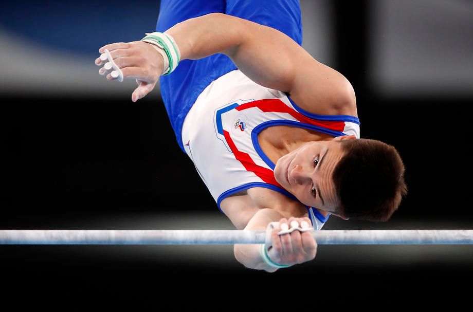 Российские гимнасты выиграли золото командного турнира Олимпиады-2020