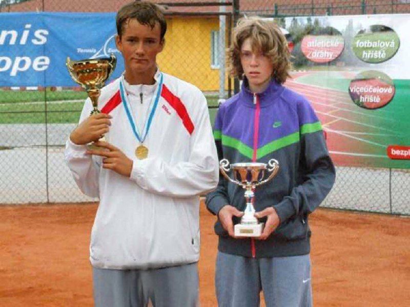 Даниил Медведев и Андрей Рублев