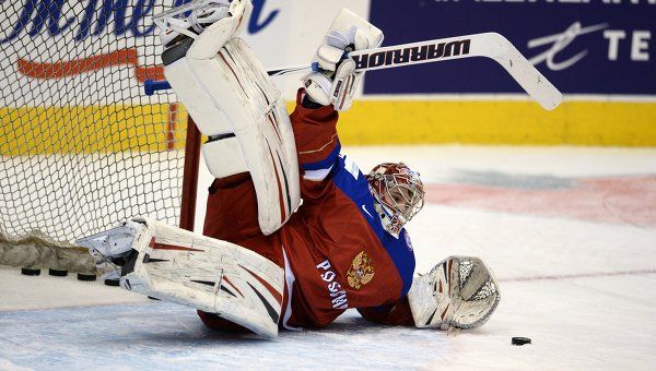 Вратарь сборной России Илья Сорокин: Оценивать свой дебют не буду — сыграл всего ничего!