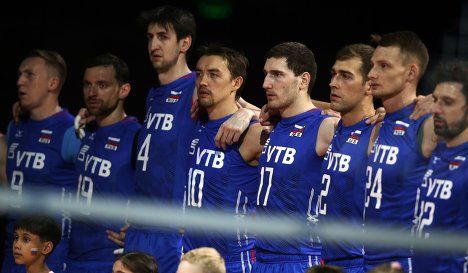 Россия одержала волевую победу над Болгарией в матче Мировой лиги