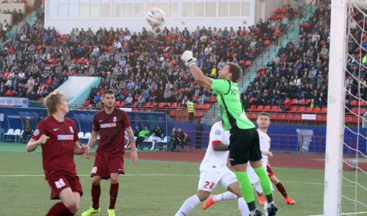 «Уфа» спаслась на последней минуте матча с «Мордовией»