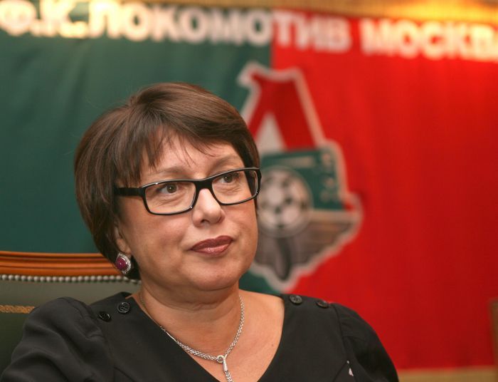 Ольга Смородская попрощалась с игроками «Локомотива»