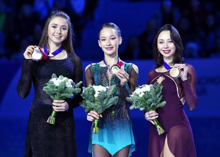 Камила Валиева, Софья Акатьева, Елизавета Туктамышева
