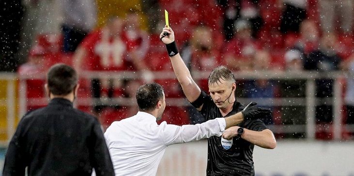 Тедеско дисквалифицирован на три матча, но сможет руководить «Спартаком» в кубковом матче с «Зенитом»