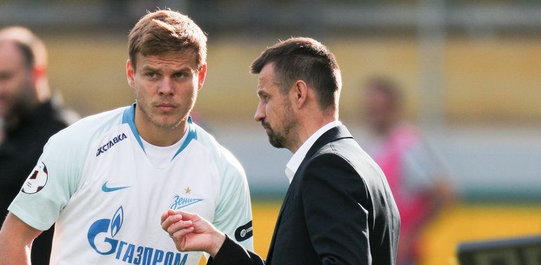 Сергей Семак рассказал, почему Кокорин и Кузяев не в «Зените»