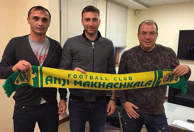 Давид Юрченко завершил свой переход в «Анжи»