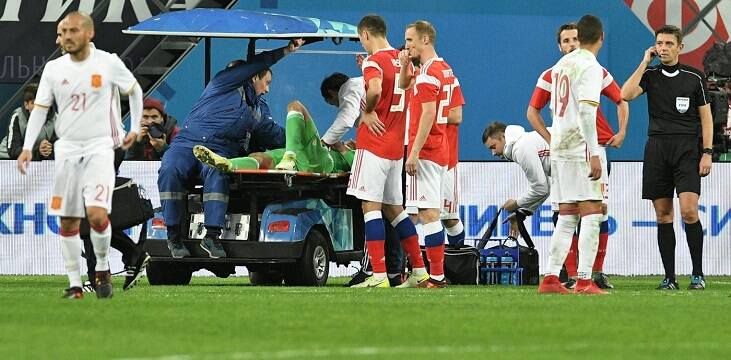 Лунев может пропустить игру с «Тосно» из-за травмы головы