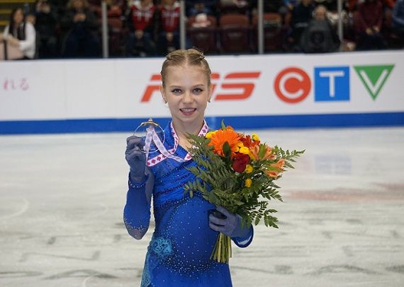 Александра Трусова: Тройной аксель получше стал у меня получаться. Надеюсь, скоро прыгну