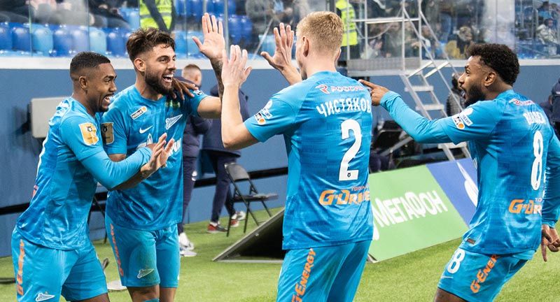 «Зенит» разгромил «КАМАЗ» и вышел в четвертьфинал Кубка России