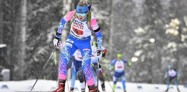 Павлова заявила, что IBU запретил ей надевать винтовку, прокручивая вокруг своей оси Павлова заявила, что IBU запретил ей надевать винтовку, прокручивая вокруг своей оси