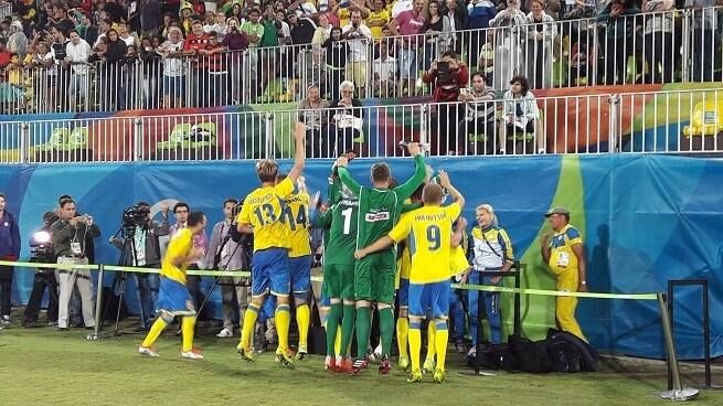 Мужская сборная Украины по футболу стала трехкратным чемпионом Паралимпийских игр