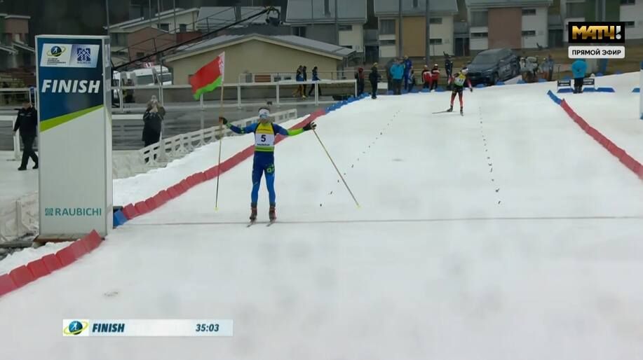 Бочарников победил в гонке преследования, Халили – шестой