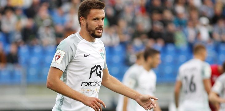 Нападающий «Тосно» Евгений Марков: Может, мы посильнее «Спартака»?