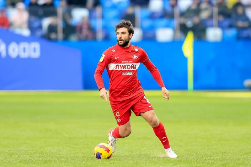 Слуцкий назвал защитника «Спартака» Джикию чемпионом по затягиванию времени