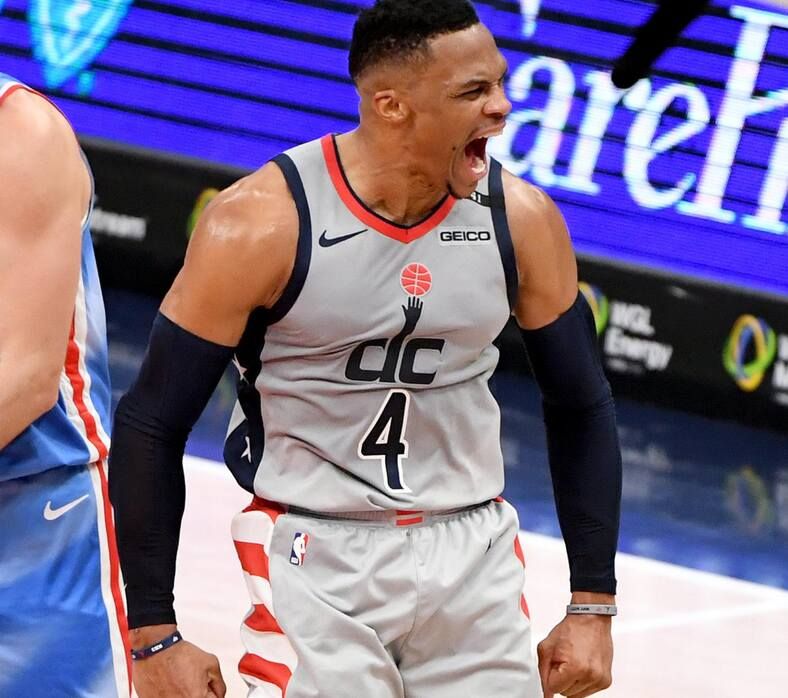 41 очко Уэстбрука помогло «Вашингтону» обыграть «Бруклин»