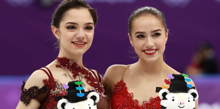 Загитова и Медведева тренируются вместе на чемпионате мира в Сайтаме (ВИДЕО)