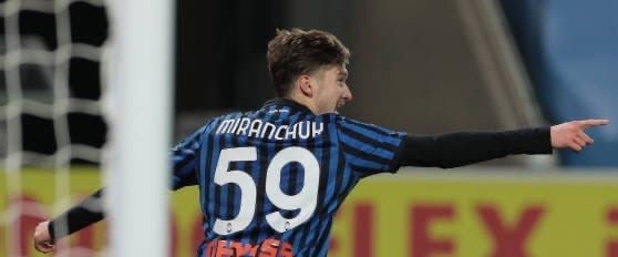 Миранчук попал в стартовый состав «Аталанты» на матч с «Лацио»
