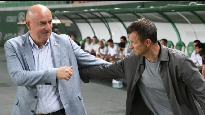 Черчесов: Я переживаю за «Зенит» и Семака