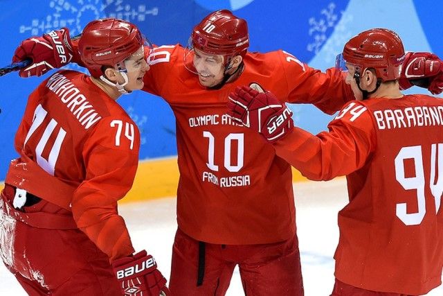 Россия победила Чехию и впервые за 20 лет вышла в финал Олимпийских игр