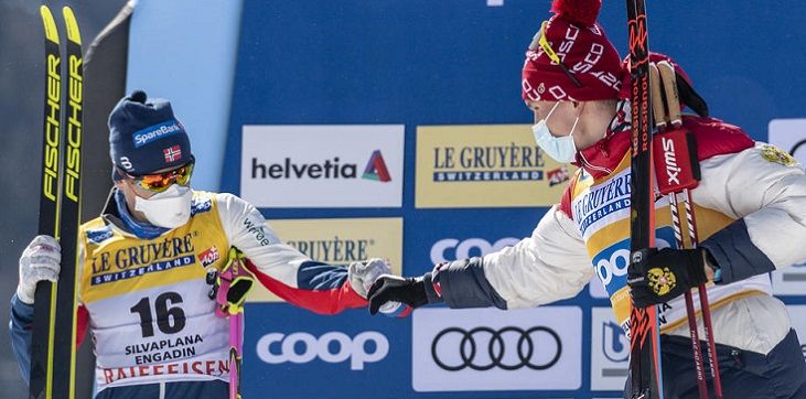 Общий зачет Тур де Ски: Клебо и Большунов