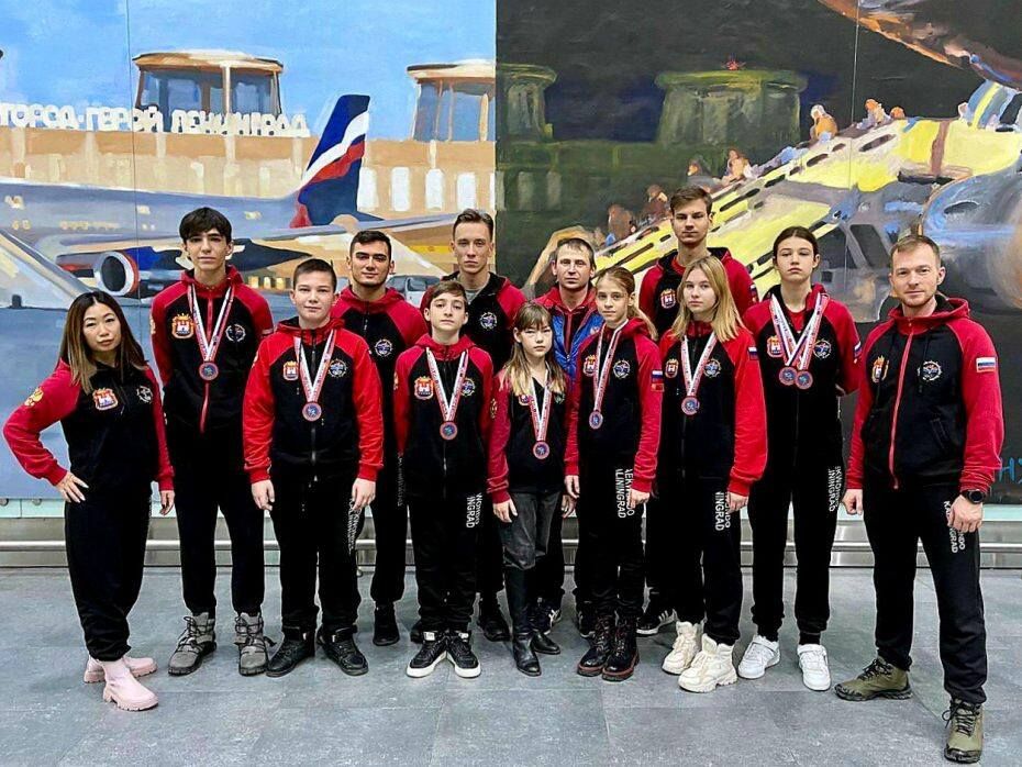 Калининградские тхэквондисты завоевали в Санкт-Петербурге 9 наград
