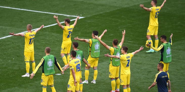 Сборная Украины вышла в 1/8 финала чемпионата Европы