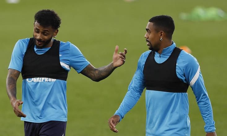 Малком вернулся к тренировкам с «Зенитом»