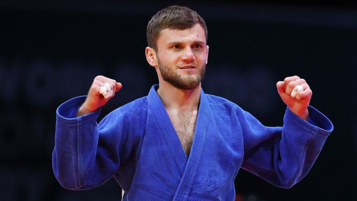 Гимн России прозвучал после триумфа дзюдоиста Блиева на турнире в Абу-Даби