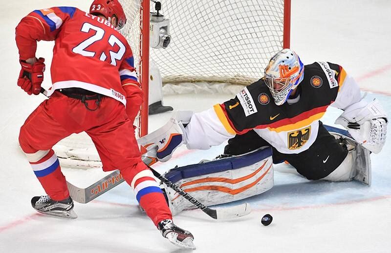 Германия обыграла Россию в дополнительное время в матче Евровызова Германия обыграла Россию в дополнительное время в матче Евровызова