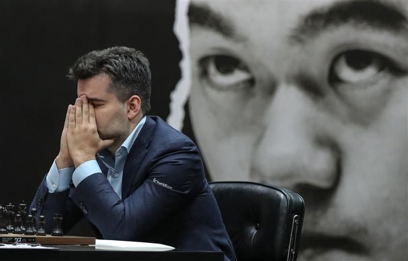 Непомнящий уступил Лижэню в шестой партии матча за мировую шахматную корону