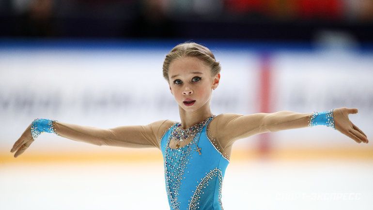 12-летняя ученица Плющенко прыгнула каскад четверной сальхов – тройной тулуп