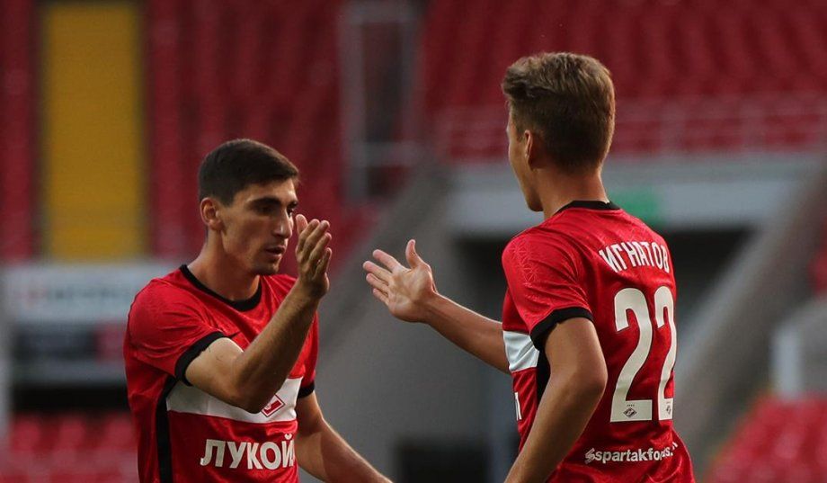 «Спартак» разгромил «Рубин» на «Кубке Париматч Премьер»