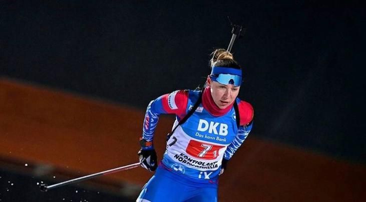 Буртасова выиграла гонку преследования на пятом этапе Кубка IBU в Словакии