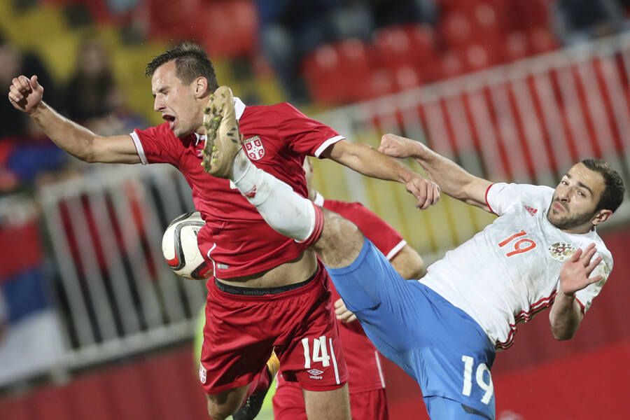 Одного тосненца против сербов не хватило