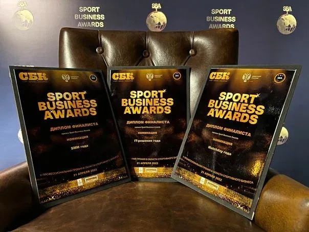 Объявлен шорт-лист премии Sport Business Awards. В него вошли 300 заявок