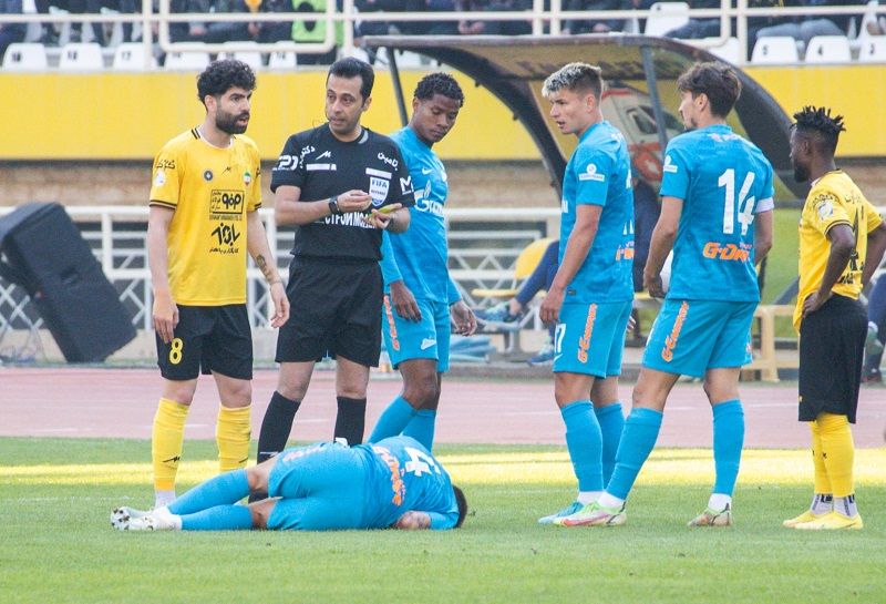 Товарищеский матч «Зенита» с иранским клубом «Сепахан» 17 февраля 2023 года